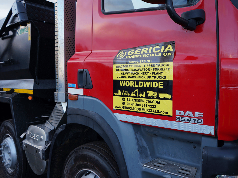 2013 DAF CF 85.410 8X4 STEEL TIPPER