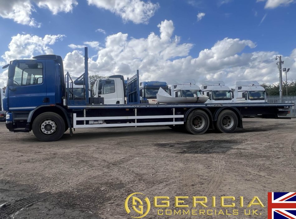 2012 DAF CF75.310 FLATBED 6x2