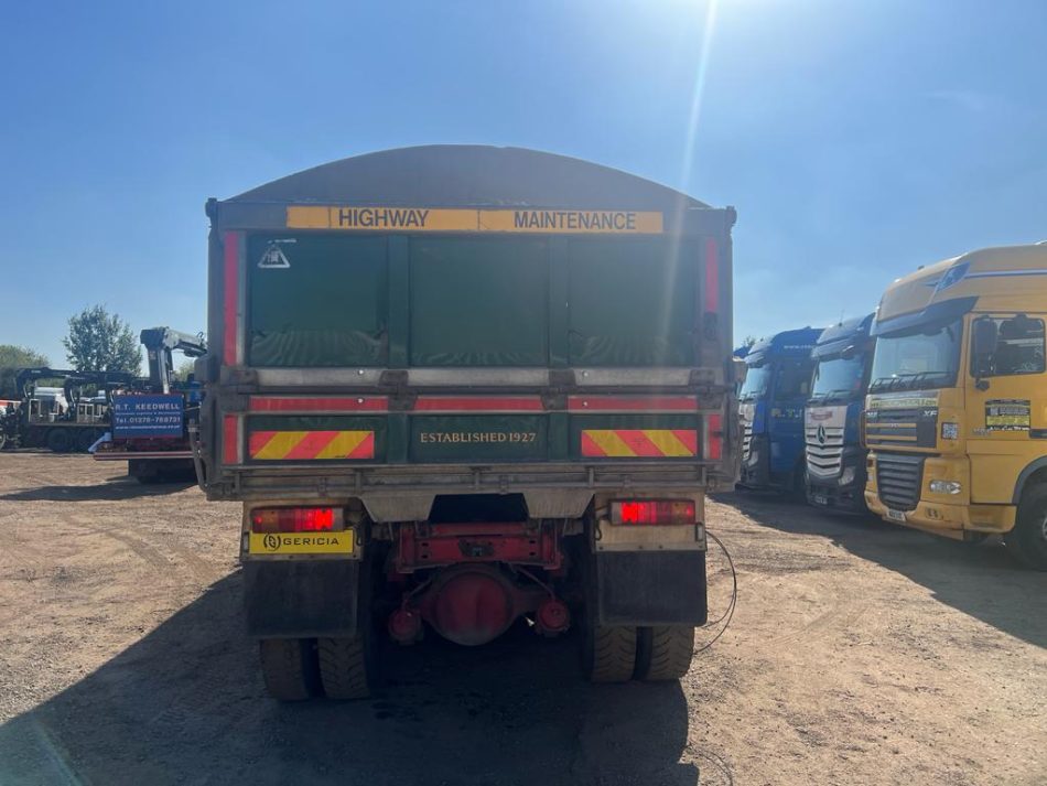 2003 FODEN ALPHA 3000 8X4 TIPPER