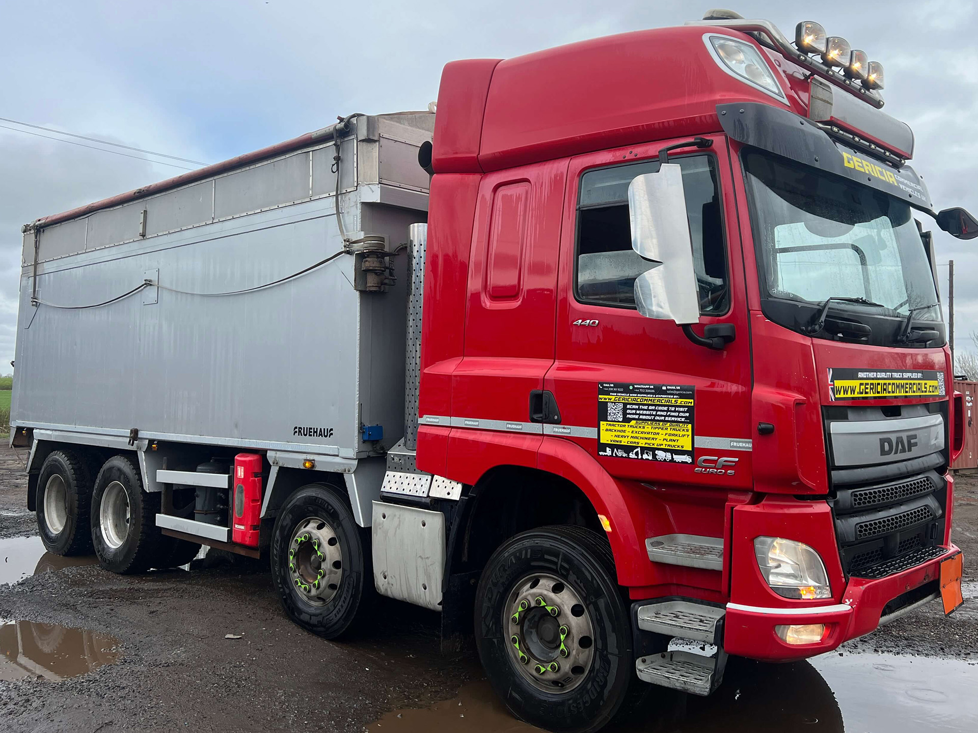 2016 DAF CF 85.400 8X4 BULK TIPPER (REF: DNJ)