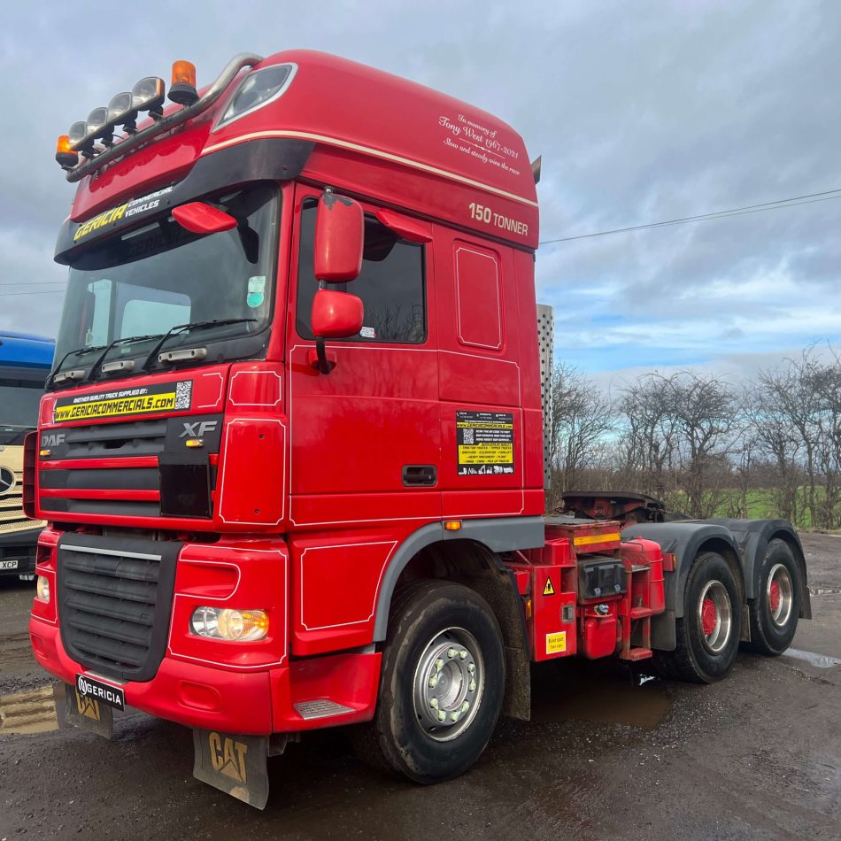 2008 DAF XF105-510 6x4 TRACTOR TRUCK (150t Spec)