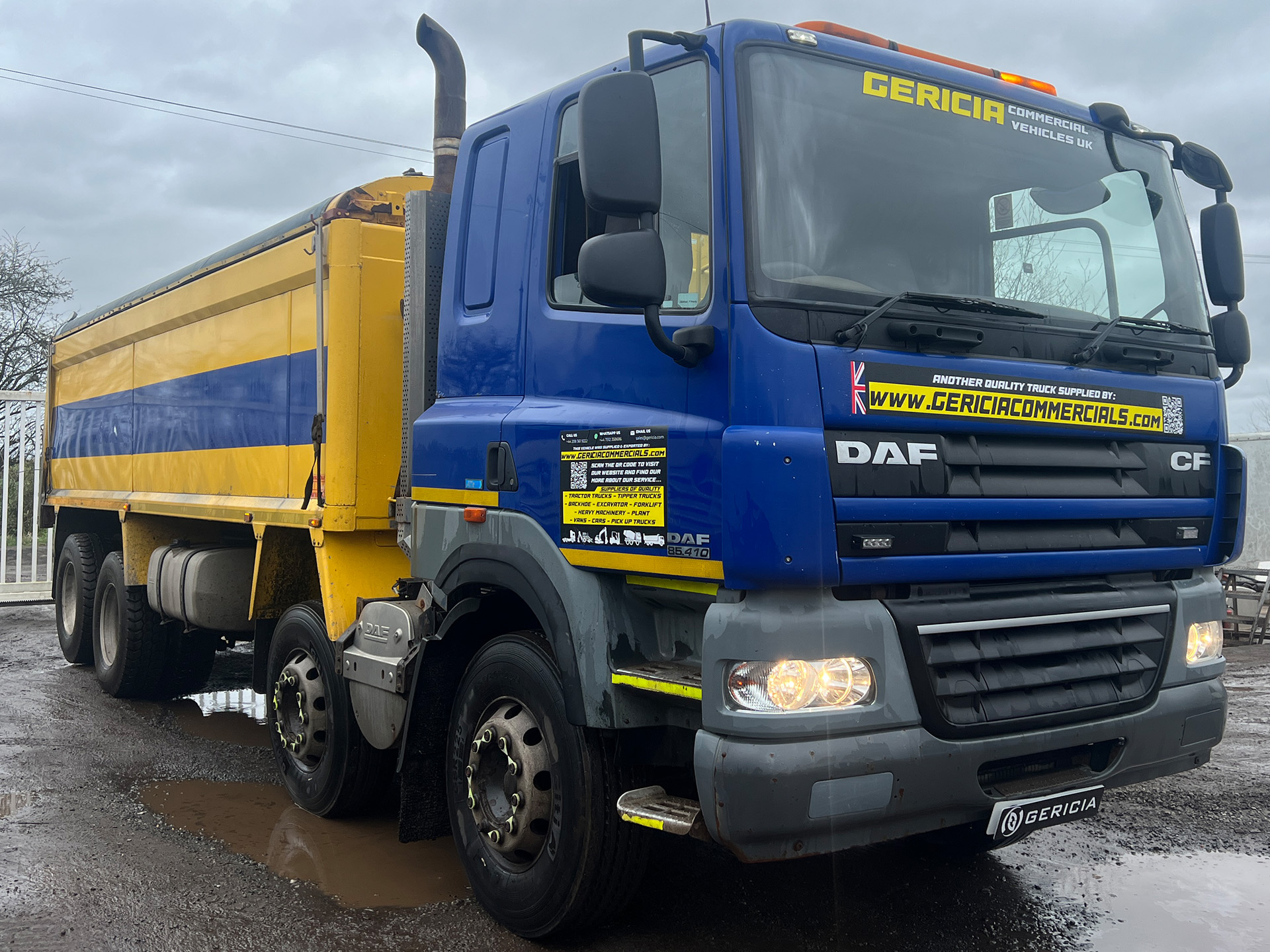 2013 DAF CF 85.410 8X4 TIPPER TRUCK (REF: XSP)