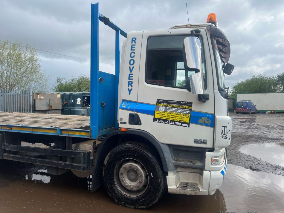 2008 DAF CF75.310 BEAVERTAIL PLANT TRUCK