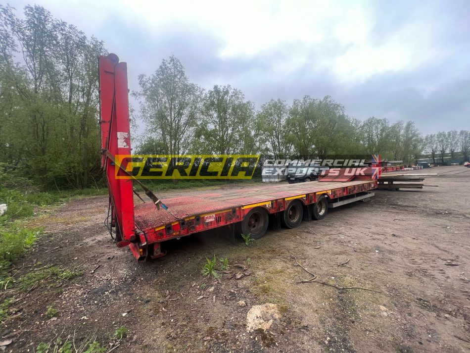 2015 MAC TRI-AXLE LOW LOADER TRAILER 13.6M / 45ft (REF: MAC)